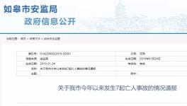 慘?。阂凰鄰S突發(fā)事故1人死亡！當(dāng)?shù)匾粋€月7起事故10人死亡被通報(bào)！
