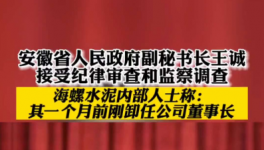 立案！海螺、華新、華潤等多位高管被查！