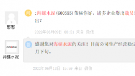 裁員！海螺辟謠！一線員工漲20%工資！